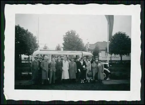 22x Foto Reiseerlebnisse mit Bus 1941-43 Bad Nauheim Bad Soden uvm. Hessen