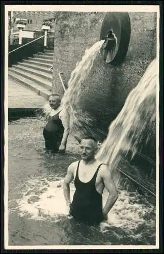 5x Foto AK Bad Hönningen Neuwied im Thermalschwimmbad am Rhein uvm. 1940-50