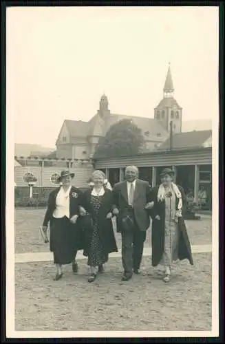 5x Foto AK Bad Hönningen Neuwied im Thermalschwimmbad am Rhein uvm. 1940-50