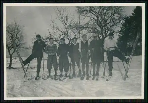 6x Foto Wintersport Schlittschuhlauf und Ski Hagen Wetter Herdecke Hohenlimburg