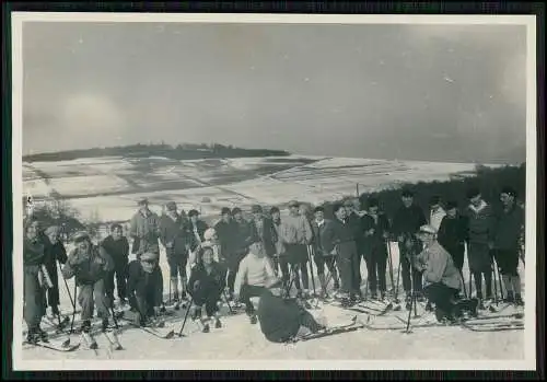 6x Foto Wintersport Schlittschuhlauf und Ski Hagen Wetter Herdecke Hohenlimburg