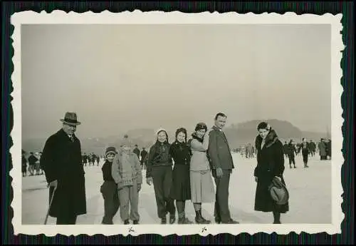 6x Foto Wintersport Schlittschuhlauf und Ski Hagen Wetter Herdecke Hohenlimburg