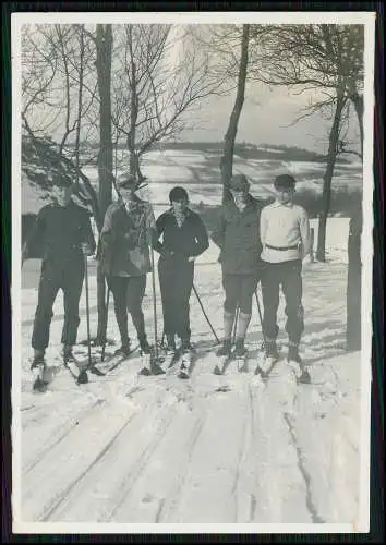 6x Foto Wintersport Schlittschuhlauf und Ski Hagen Wetter Herdecke Hohenlimburg