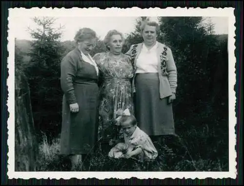 21x Foto Dorf im Sauerland Straße mit Fachwerkhäuser Gasthof Landschaft 1945-50