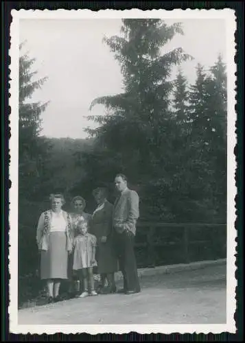 21x Foto Dorf im Sauerland Straße mit Fachwerkhäuser Gasthof Landschaft 1945-50