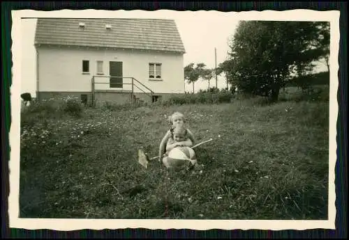 21x Foto Dorf im Sauerland Straße mit Fachwerkhäuser Gasthof Landschaft 1945-50