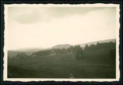 21x Foto Dorf im Sauerland Straße mit Fachwerkhäuser Gasthof Landschaft 1945-50