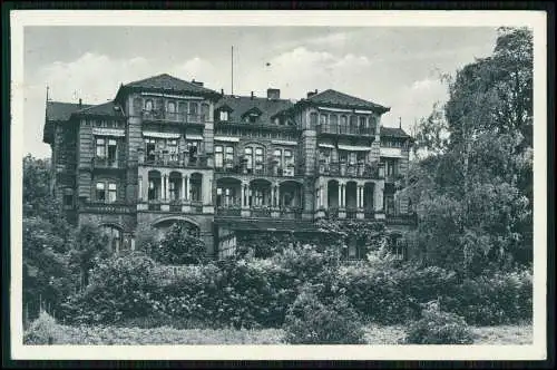 AK Kassel Wilhelmshöhe Krankenheim der Reichsbahn Betriebskrankenkasse 1940 gela