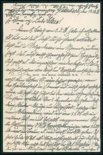 AK Ansichtskarte Postkarte Gladenbach Hessen Bahnhofstraße 1933