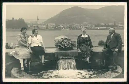 5x Foto Reise nach Bad Hönningen am Rhein Lr. Neuwied Ansichten 1950-55