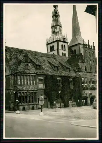 8x Foto Lemgo Rathaus Nikolaikirche u. Silbermühle Leopoldstal Horn Detmold 1953