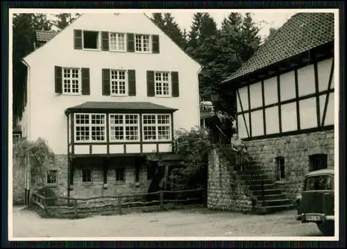 8x Foto Lemgo Rathaus Nikolaikirche u. Silbermühle Leopoldstal Horn Detmold 1953