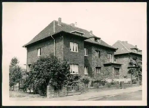 Foto 18×18 cm Haus und Straßenansicht am Niederrhein Kreis Kleve Holland 1940