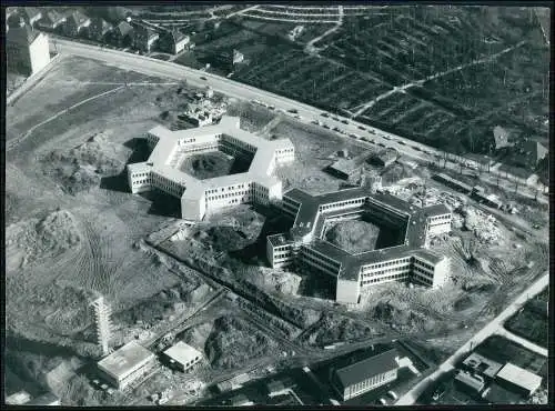 Foto 27 x 21cm Luftbild Wilhelm-Röntgen Realschule u. Leibniz-Gymnasium Dortmund