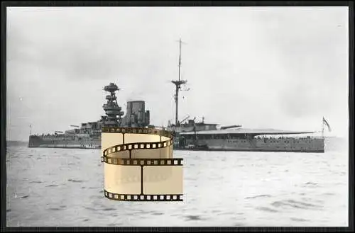 Foto HMS Malaya Schlachtschiff Queen-Elizabeth-Klasse 1910er Royal Navy gebaut