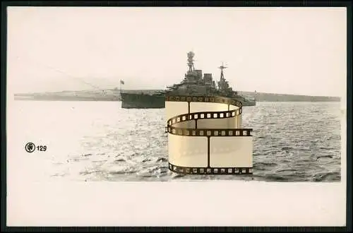 Foto HMS Renown Schlachtkreuzer britische Marine Royal Navy 1916 Dienst gestellt