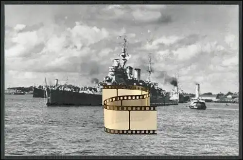 Foto HMS Renown Schlachtkreuzer britische Marine Royal Navy 1916 Dienst gestellt