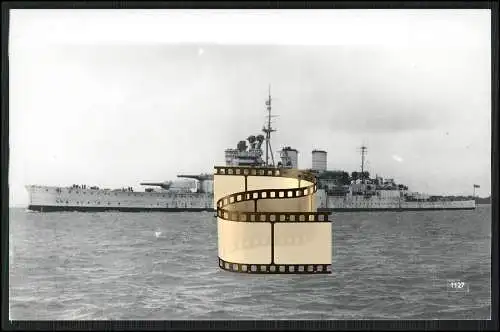 Foto HMS Renown Schlachtkreuzer britische Marine Royal Navy 1916 Dienst gestellt