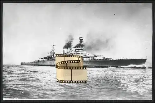 Foto HMS Renown Schlachtkreuzer britische Marine Royal Navy 1916 Dienst gestellt