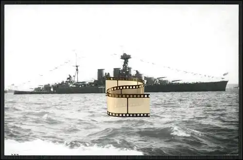 Foto HMS Hood 51 einzig fertiggestellter Schlachtkreuzer der Admiral-Klasse