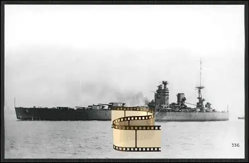 Foto HMS Rodney 29 Schlachtschiff Royal Navy Benannt n. Admiral George Rodney