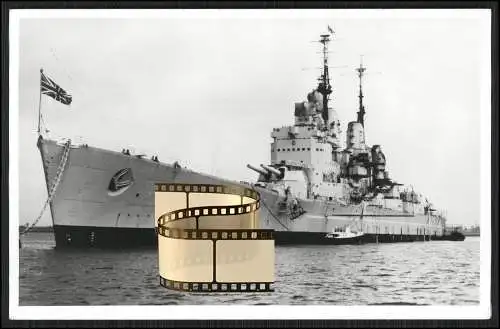 Foto HMS Vanguard 23 Schlachtschiff der britischen Royal Navy ab 1944