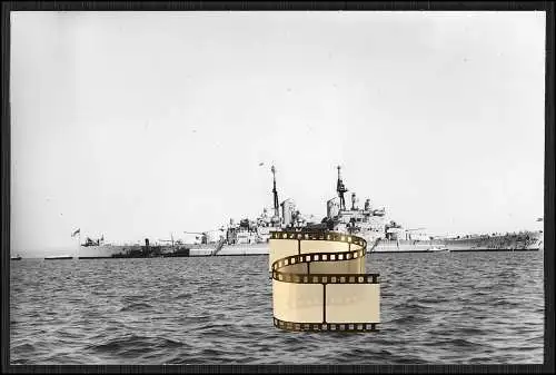 Foto HMS Vanguard 23 Schlachtschiff der britischen Royal Navy ab 1944