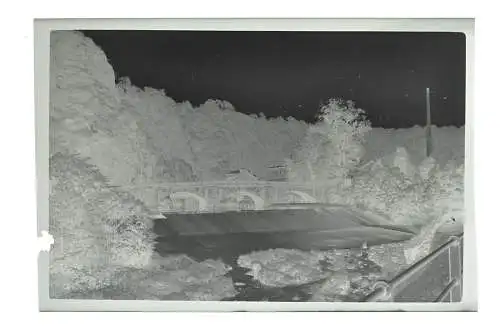 Negativ 6x9cm - Brücke Freital bei Dresden ? Sächsische Schweiz Erzgebirge 1940