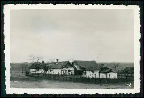 8x Foto Soldaten Wehrmacht Quartier Dorf Bauern uvm. in der Ukraine nähe Kiew