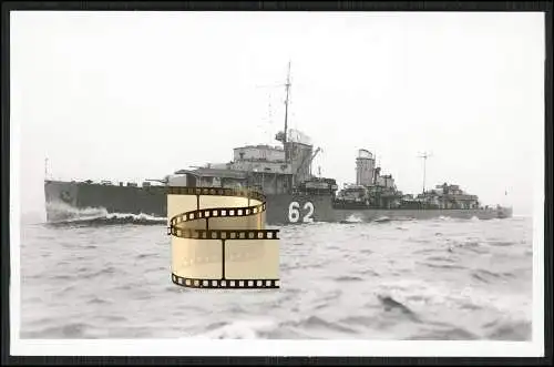 Foto AK - Z 10 Hans Lody - Zerstörer volle Fahrt deutsche Kriegsmarine