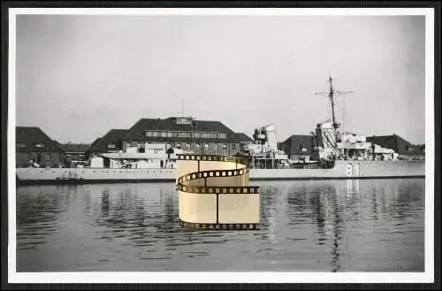 Foto AK - Z 10 Hans Lody - Zerstörer deutsche Kriegsmarine Hafen