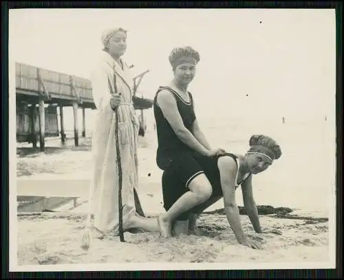 6x Foto Sommerfrische Strand Peenemünde Usedom bis Swinemünde o. Ostpreußen 1931