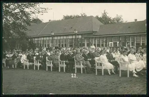 Foto AK Holzminden an Weser Gruppenfoto 1926 Fotodruck-Stempel Albrecht Siebert