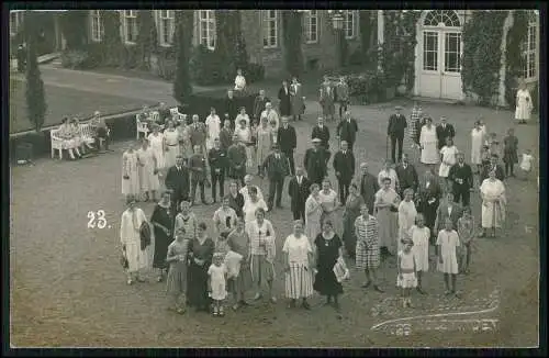 Foto AK Holzminden an Weser Gruppenfoto 1926 Fotodruck-Stempel Albrecht Siebert