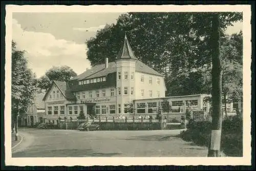 AK Bad Iburg am Teutoburger Wald bei Osnabrück Waldhotel Felsenkeller