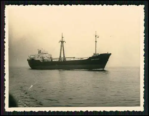 Foto Schiff Dampfer Frachter Aufschrift - Karin Cords -oder - Cord 8 - 1948-55