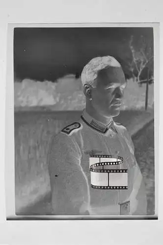 4x Original Negativ 1939-45 - Soldaten der Wehrmacht im Einsatz