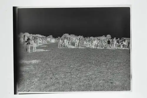 4x Original Negativ 1939-45 - Soldaten der Wehrmacht im Einsatz