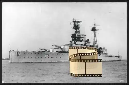 Foto HMS Royal Oak 08 Schlachtschiff Revenge-Klasse ab 1910er-Jahren Royal Navy