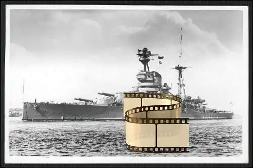 Foto HMS Resolution 09 Schlachtschiff Revenge-Klasse ab 1910er-Jahren Royal Navy