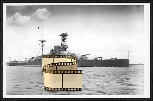 Foto HMS Royal Sovereign Schlachtschiff Revenge-Klasse ab 1916 1. WK Royal Navy