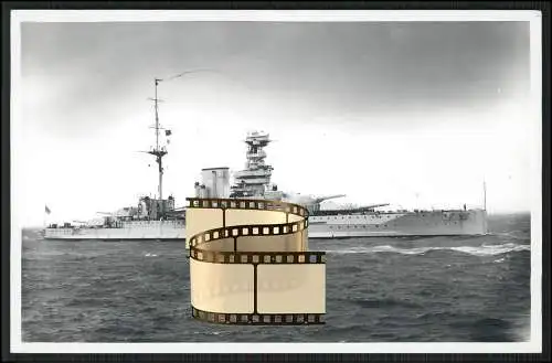 Foto HMS Queen Elizabeth Schlachtschiff in 1910er-Jahre für Royal Navy gebaut