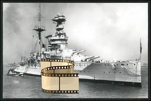 Foto HMS Queen Elizabeth Schlachtschiff in 1910er-Jahre für Royal Navy gebaut