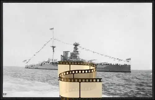 Foto HMS Queen Elizabeth Schlachtschiff in 1910er-Jahre für Royal Navy gebaut