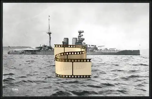 Foto HMS Barham Schlachtschiff Queen-Elizabeth-Klasse 1910er Royal Navy gebaut