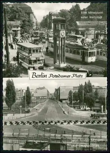 6x Echt Foto AK Berlin diverse Ansichten aus der guten alten Zeit