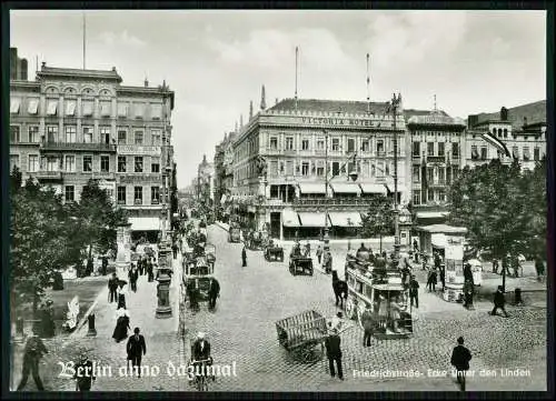 6x Echt Foto AK Berlin anno dazumal diverse Ansichten aus der guten alten Zeit