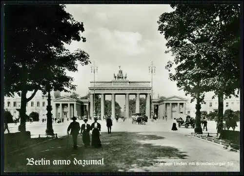 6x Echt Foto AK Berlin anno dazumal diverse Ansichten aus der guten alten Zeit