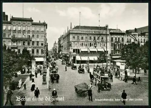 6x Echt Foto AK Berlin anno dazumal diverse Ansichten aus der guten alten Zeit