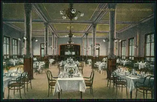 AK Weltevreden Batavia Jakarta Java Indonesien Hotel Speisesaal 1911 Niederlande